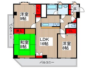 ひょうどうプラザの物件間取画像